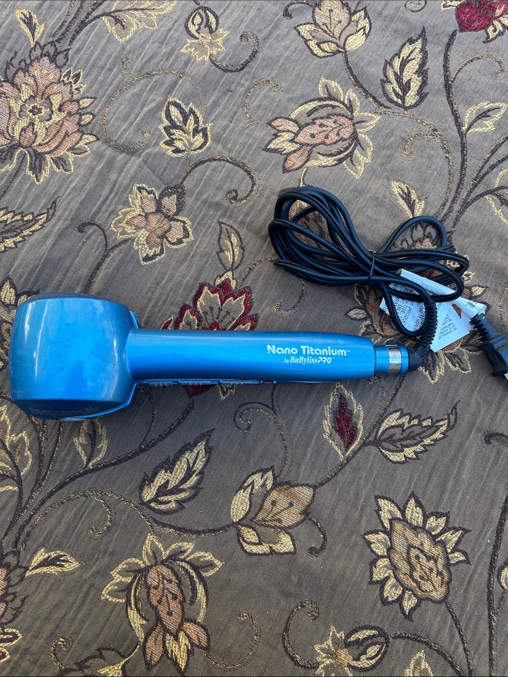 BaBylissPro Curling Iron Nano Hair Styler - Blue
